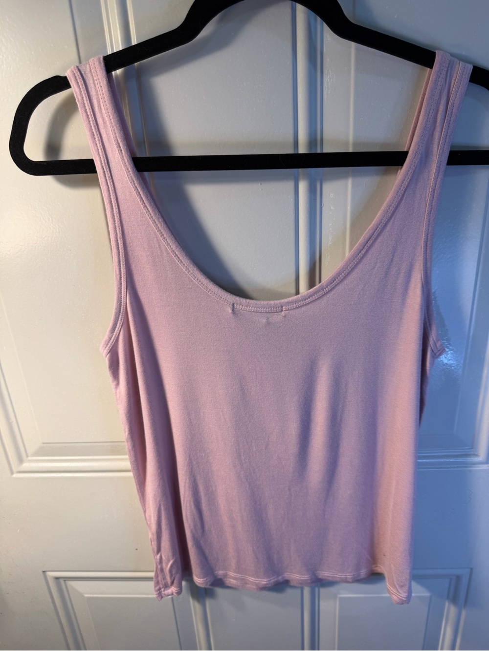 Forever 21 Light Pink Scoop Neck Tank Top